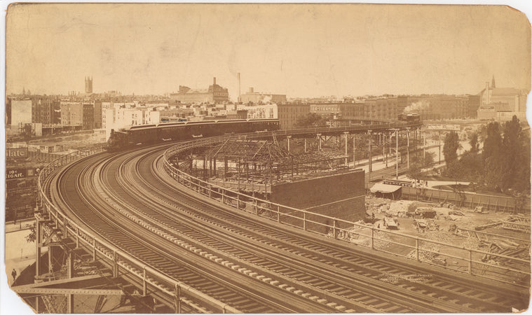 110th St. Curve, Manhattan elevated R.R