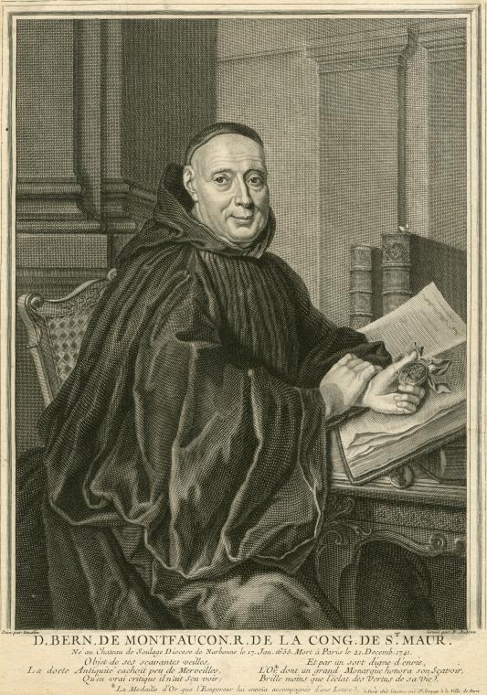 D. Bern. De Montfaucon. R. De La Cong. De Sr. Maur.