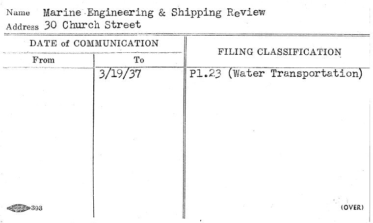 Marine Engineering & Shipping Review