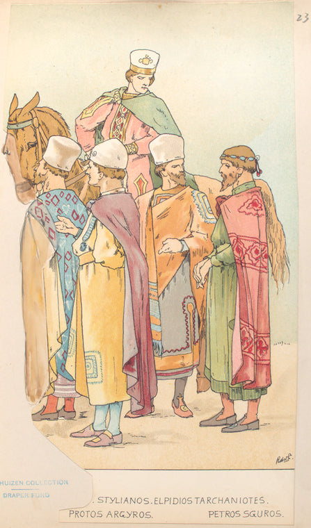 Protos Argyros, Stylianos, Elpidios Tarchaniotes, Pertos Sguros