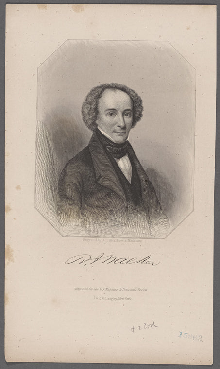 R. J. Walker [signature]. Engraved for the U.S. magazine & Democratic review.