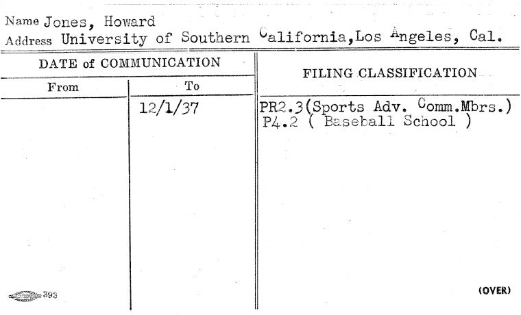 Jones, Howard