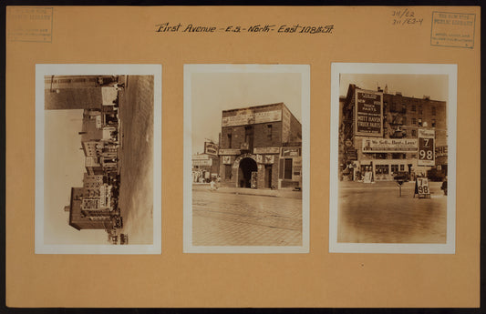 Manhattan: 1st Ave. - 108th St. E.