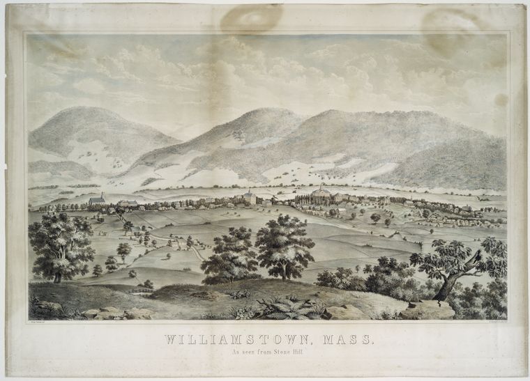 Williamstown, Mass.  As seen from Stone Hill.
