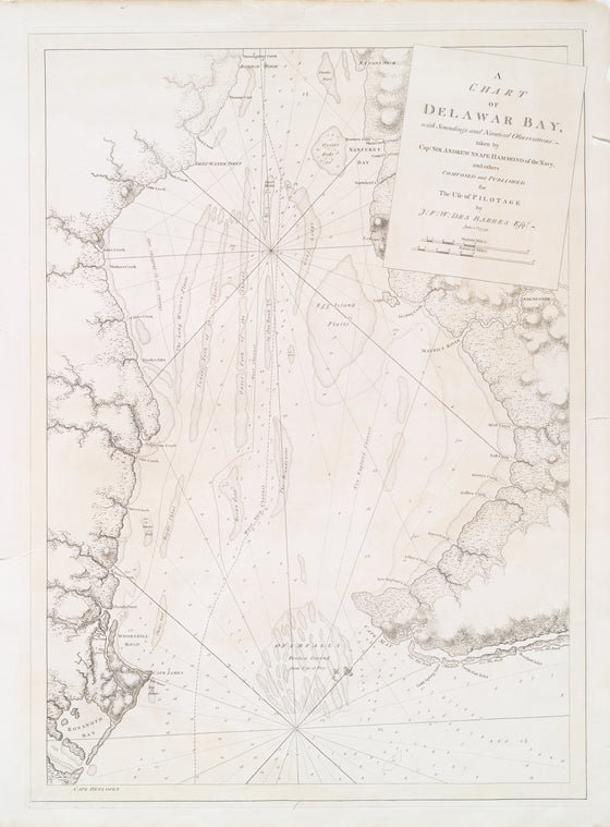 A chart of Delawar Bay : with soundings and nautical observations