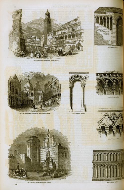 Romanesque, Gothic and Norman architecture