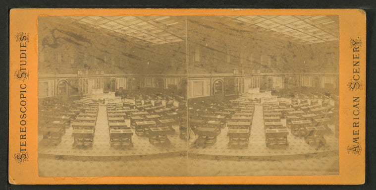 House of Reprsentatives, Capitol, Wash'ton.