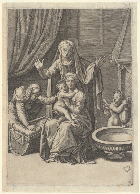 The Virgin and the Cradle