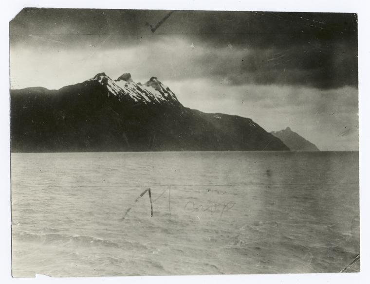 View of the Strait of Magellan.