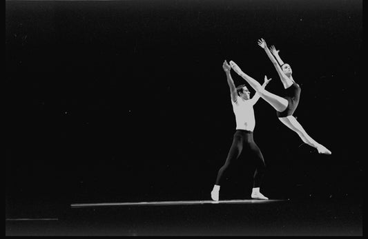 New York City Ballet production of "The Four Temperaments" with Anthony Blum and Patricia Neary, choreography by George Balanchine (New York)