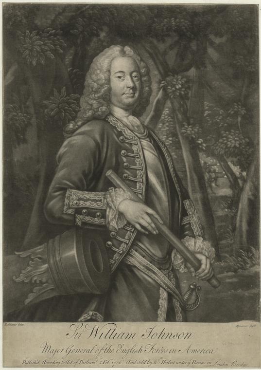 Sir William Johnson, major general of the English forces in America.