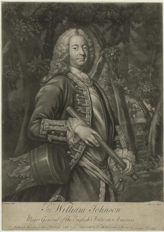 Sir William Johnson, major general of the English forces in America.