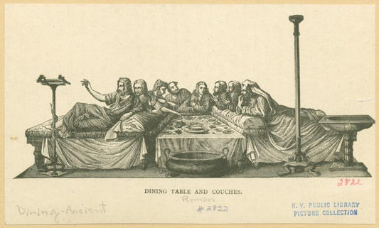 Dining table and couches