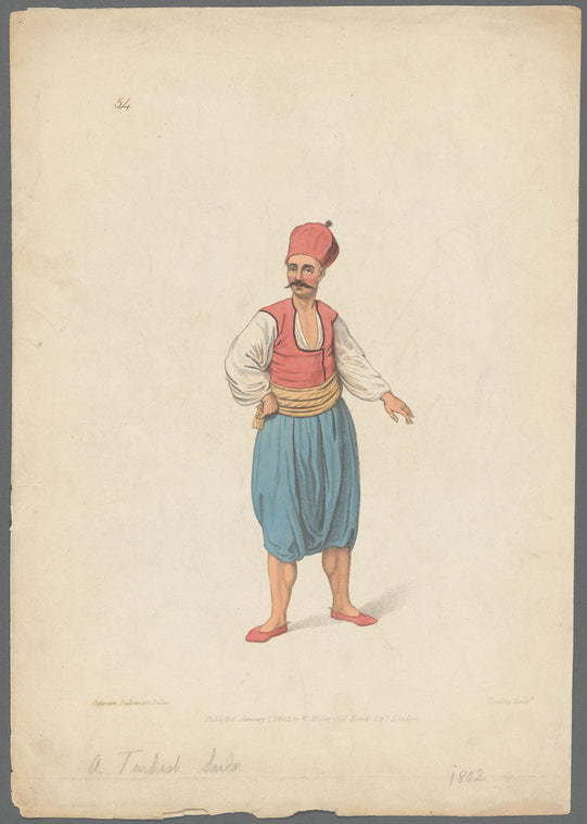 The costume of Turkey