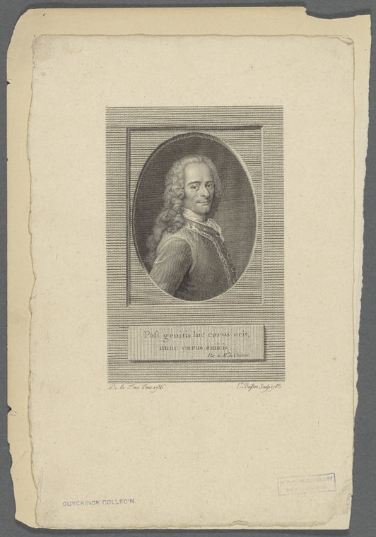 Post genitis hic carus erit, nunc carus amicis. Par la Mse. du Châtelet M.D.CC. XXXII
