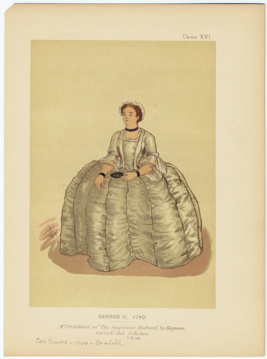 Mrs. Pritchard in "The suspicious husband" by Hayman
