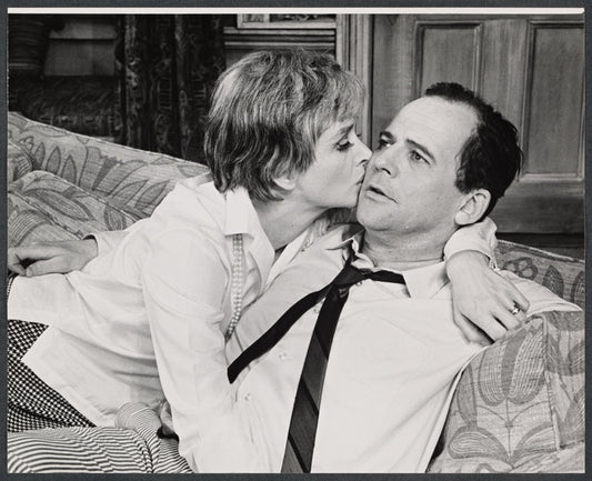 Barbara Barrie and Gerald S. O'Loughlin in the stage production Happily Never After