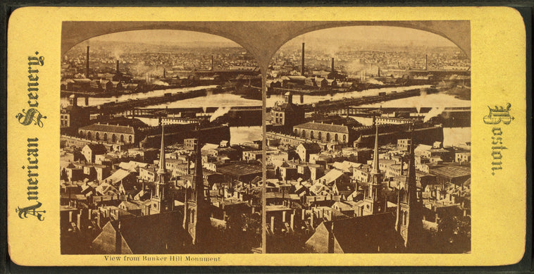 View from Bunker Hill monument.