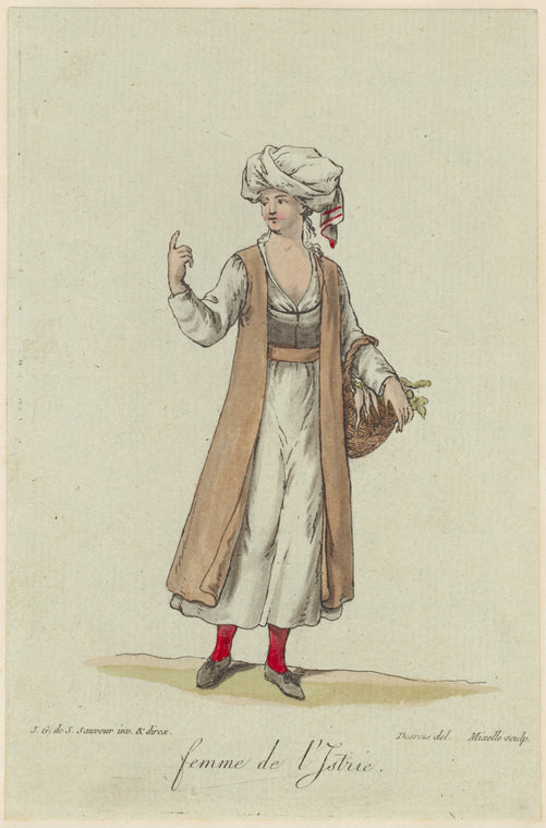 Femme de l'Istrie