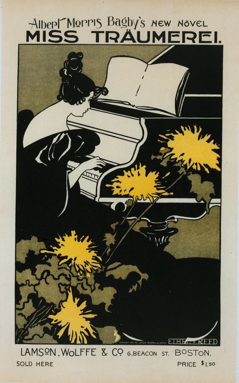 Affiche américaine pour le roman "Miss Träumerei"