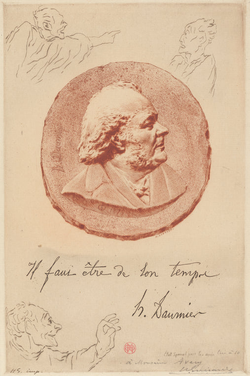 H. Daumier : Il faut être de son temps H. Daumier