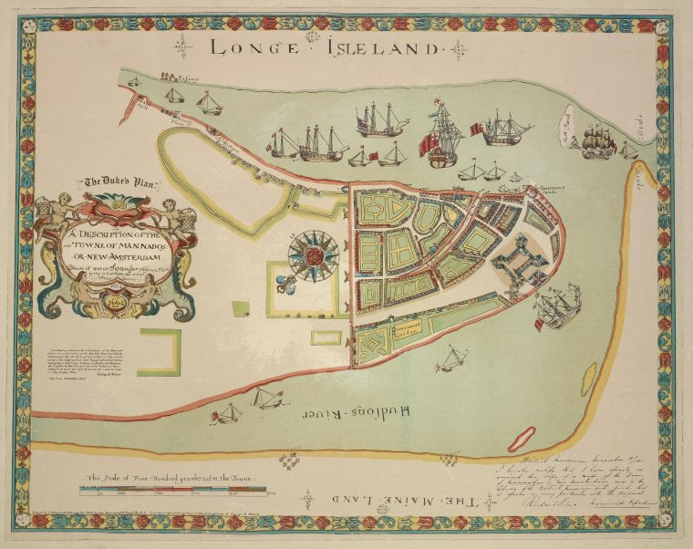 A description of the towne of Mannados: or New Amsterdam, as it was in September 1661 . . .1664