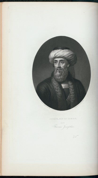 Joseph, son of Gorian, caled Flavius Josephus.