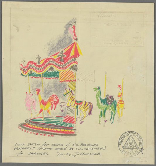 Color Sketch for S.R. Traveler Ornament