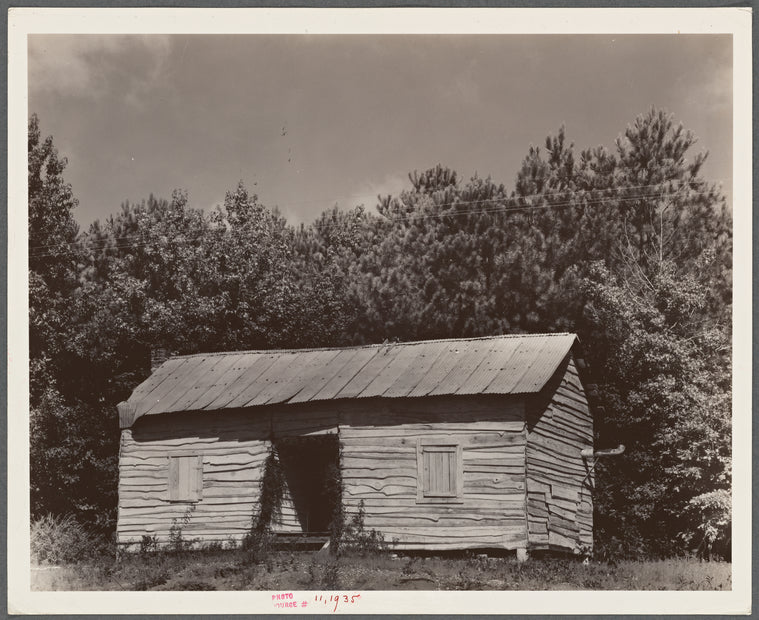 Negro cabin. Hale County, Alabama