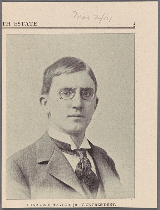 Charles H. Taylor, Jr., Vice-President