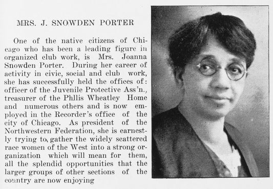 Mrs. J. Snowden Porter.