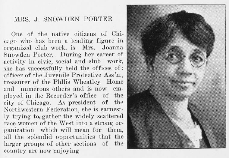 Mrs. J. Snowden Porter.