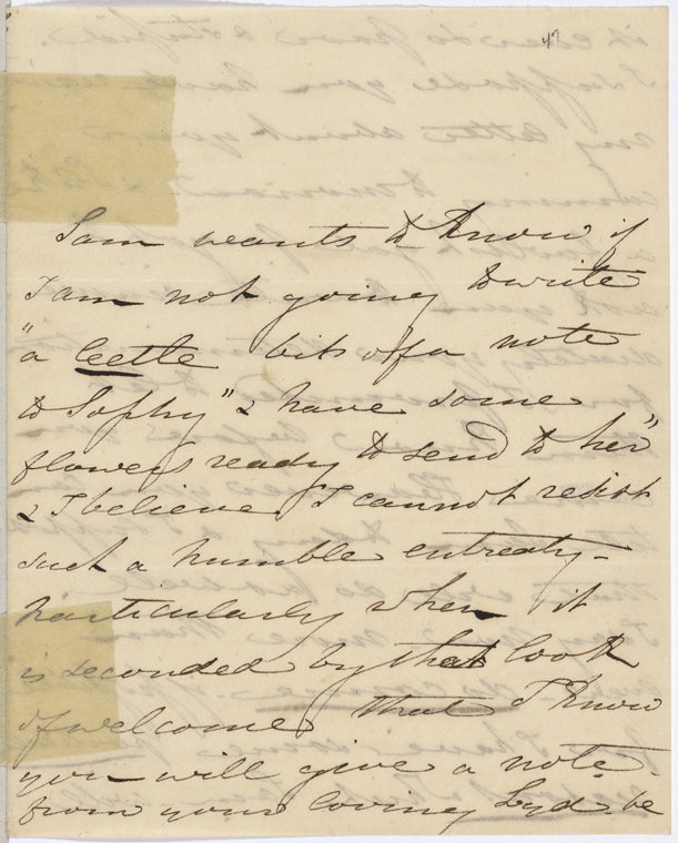 [Haven,] Lydia [G. Sears], ALS to SAPH. [n.d.].
