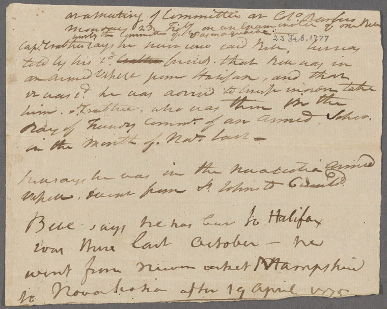 Minutes of examinations of suspects