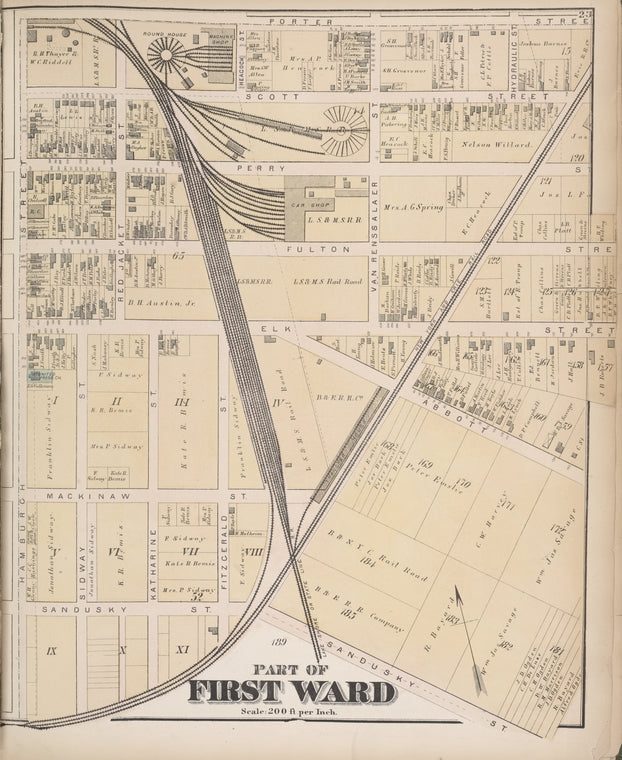 Part of First Ward.