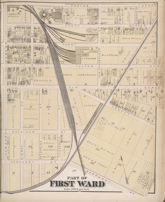 Part of First Ward.