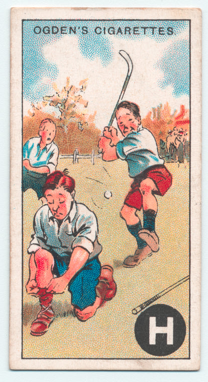 H is the HOCKEY exponent, who grins ...