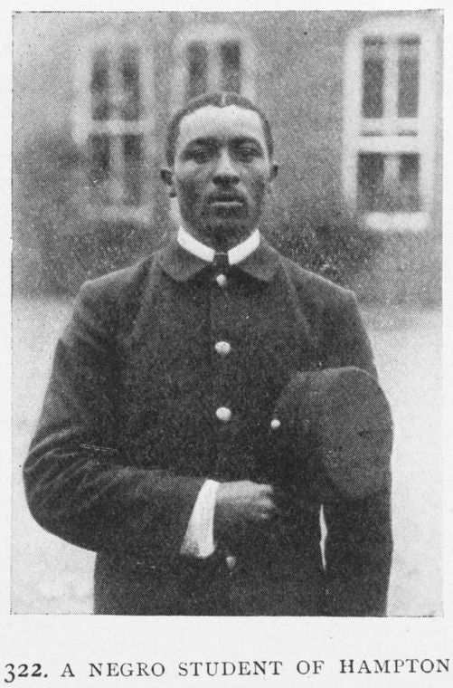 A Negro student of Hampton.