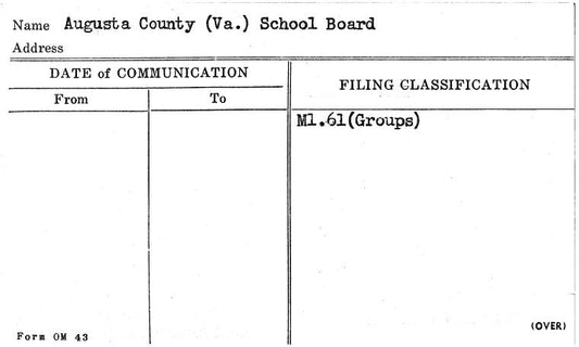 Augusta County (Va.) School Board