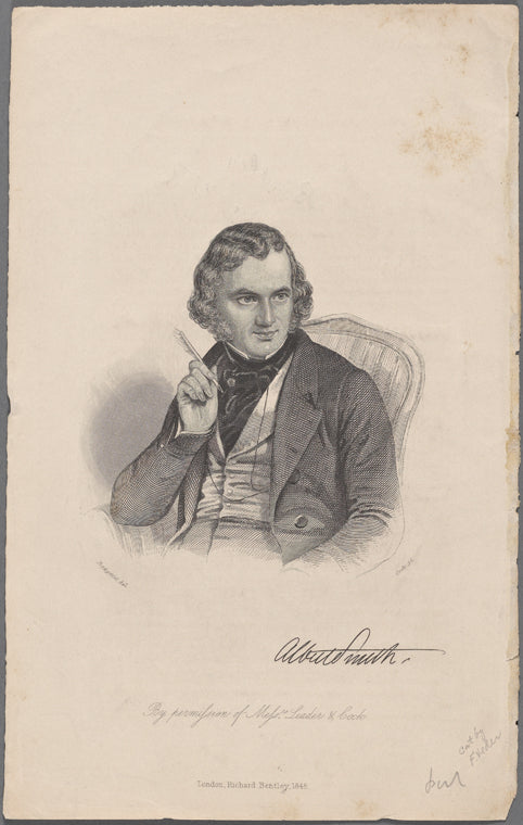 Albert Smith. By permission of Messrs Leader & Cock