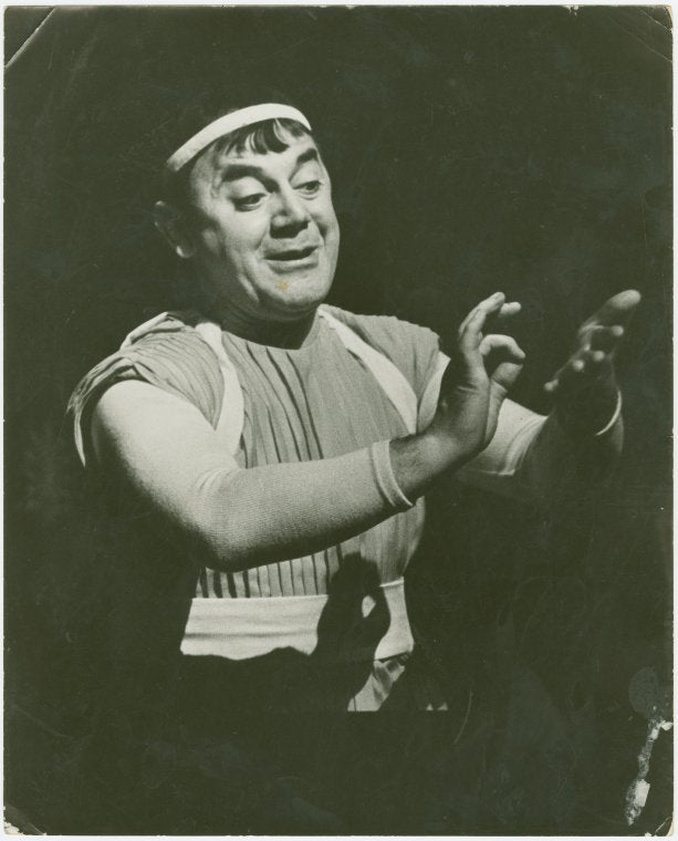 Jimmy Savo (Dromio of Syracuse) in The Boys from Syracuse