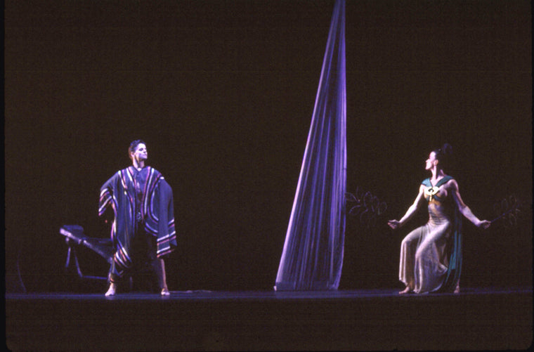 Martha Graham Dance Company, "Night Journey" with Terese Capucilli and Mikhail Baryshnikov, choreography by Martha Graham