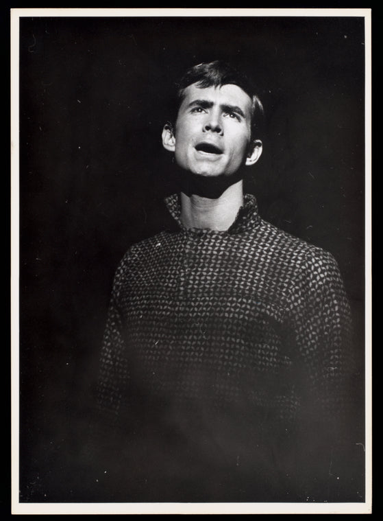 Anthony Perkins in the stage production Greenwillow