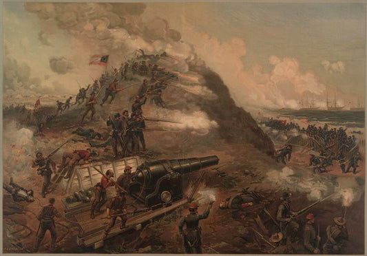 Capturing of Fort Fisher.