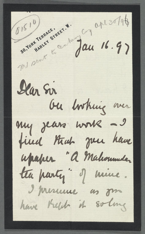Tweedie, Ethel, B