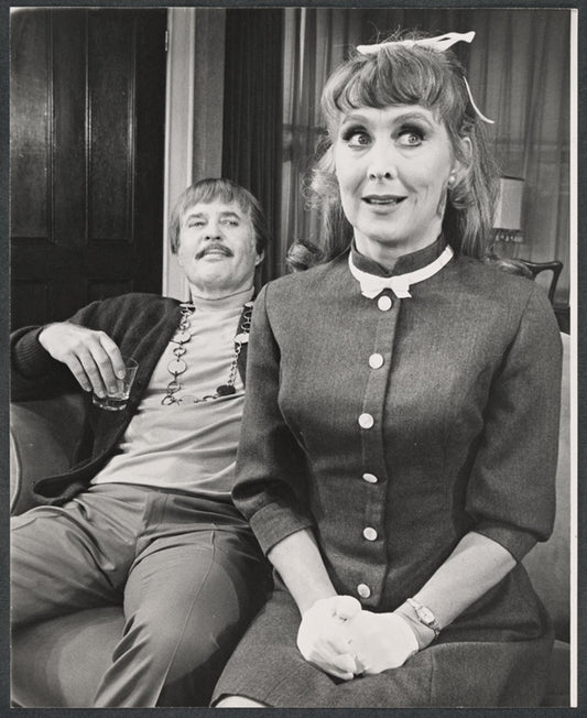 Larry Parks and Betty Garrett from the touring stage production Plaza Suite