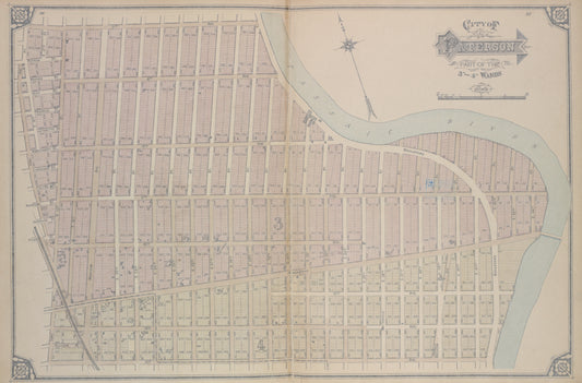 City of Paterson. Part of the 3rd and 4th Wards