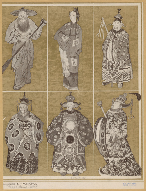 Costumes du "Rossignol"