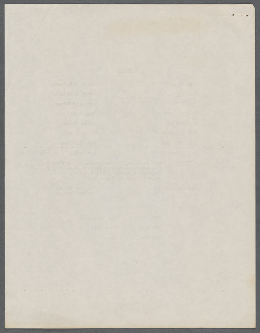 Cast list for "Sing, Man, Sing"