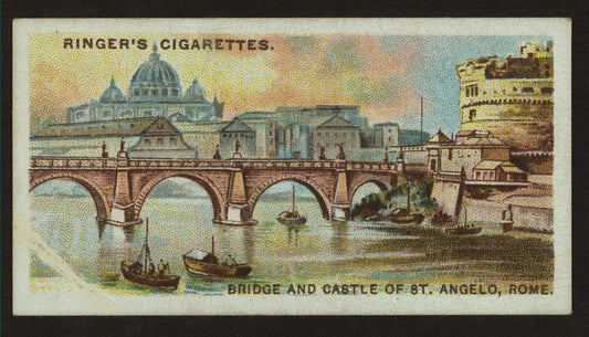 Bridge and castle of St. Angelo, Rome.